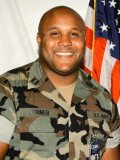 LAPD have launched a huge manhunt for Christopher Dorner, a sacked officer who is suspected of killing three people, including a former colleague