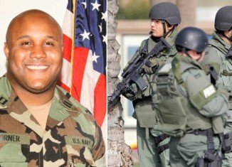LAPD have said they will re-examine the sacking of fugitive former officer Christopher Dorner, suspected of killing three people