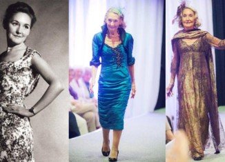 Marion Finlayson made her modelling debut back in the 1940s, and decided to tread the runway once again at a charity event in her hometown Aberdeen as a way of distracting herself from her husband Bruce's death