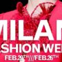 Milan Fashion Week 2013 Catwalks Schedule