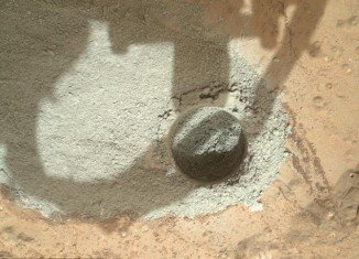NASA's Curiosity rover on Mars has finally drilled deep enough into a rock to acquire a powdered sample for analysis