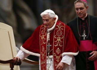 Pope Benedict XVI has officially resigned today, saying that he now "will simply be a pilgrim" starting his last journey on earth