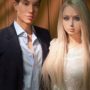 Barbie and Ken: Valeria Lukyanova and Justin Jedlica meet for the first time