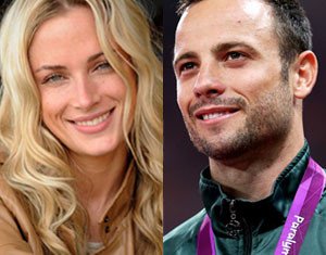 South African police believe that Oscar Pistorius may have beaten his girlfriend Reeva Steenkamp with a cricket bat before shooting her