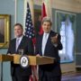 John Kerry refuses to speak French at his maiden press conference as US Secretary of State