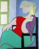 Woman Sitting Near a Window, one of Picasso's portraits of his mistress, Marie-Therese Walter, has been sold for £28.6 million at Sotheby's