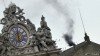 Black smoke has poured from Sistine Chapel chimney, signaling that the second and third votes in the Papal election have been inconclusive