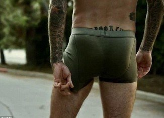 David Beckham has been forced to deny recent reports that he used a bottom double in for his recent starring role in the H&M underwear campaign