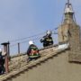 Papal Election: chimney installed on top of Sistine Chapel