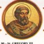 Last non-European Pope: Gregory III (731 – 741)