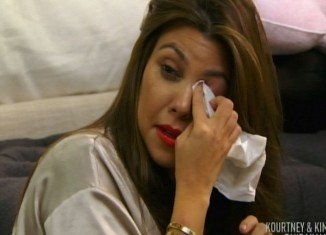 Kourtney Kardashian in tears after Scott Disick picks on her for weighing 115 lbs after Penelope's birth