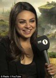 Mila Kunis sat down for an interview on Monday with Radio 1's Chris Stark but she had no idea what she was letting herself in for