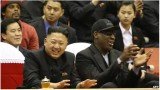 North Korea’s leader Kim Jong-un, who is known to be a basketball fan, was seen attending a game with Dennis Rodman, who is in the country filming a documentary with a US media company