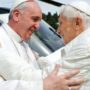 Pope Francis meets Pope Emeritus Benedict for lunch at Castel Gandolfo
