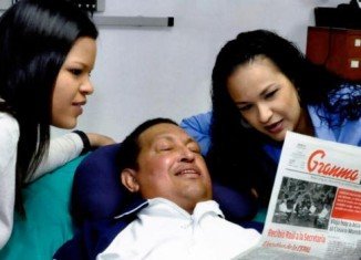 President Hugo Chavez is receiving chemotherapy in a Caracas hospital after cancer surgery in Cuba