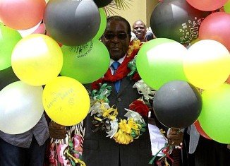 Thousands of people have attended a lavish party to celebrate Zimbabwe’s President Robert Mugabe's 89th birthday in the mining town of Bindura