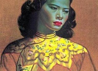 Vladimir Tretchikoff's Chinese Girl portrait is thought to be the world's most reproduced painting