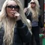 Amanda Bynes smokes suspicious cigarette after hitting gym in fishnets and wig