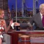 Lindsay Lohan breaks down in tears on The Late Show With David Letterman