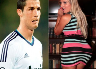 Cristiano Ronaldo last night denied cheating on his girlfriend Irina Shayk with Brazilian model Andressa Urach who won the title Miss BumBum at a catwalk competition in 2012