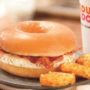 Dunkin Donuts launches glazed donut egg sandwich at only 360 calories