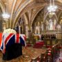 Margaret Thatcher Funeral: Family, friends and politicians pay respects to Iron Lady at Westminster chapel