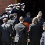 Krystle Campbell Funeral: Firefighters honor guard salute Boston attack victim’s casket at St. Joseph Church