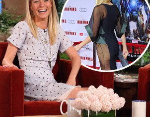 Gwyneth Paltrow has branded the revealing Antonio Berardi dress she wore it at this week's Iron Man 3 premiere a disaster and humiliating