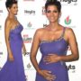 Halle Berry displays baby bump on red carpet at Buenos Aires event