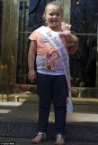 Honey Boo Boo was crowned Miss Trump Hotel New York 2013 during his visit to the Big Apple