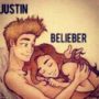 Justin Bieber tweets cartoon depicting himself in bed with a Belieber fan