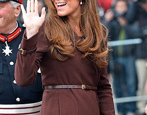 Kate Middleton has been voted the world's best-dressed pregnant star in Vanity Fair's annual Top 10 Best-Dressed Pregnant Ladies