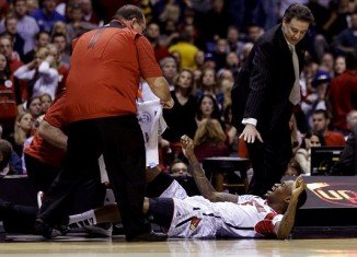 Kevin Ware has suffered a horrific leg fracture that left the bone in his right leg protruding on live TV during NCAA Tournament game