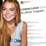 Is Lindsay Lohan pregnant or just an April Fool?