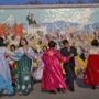 North Korea celebrates Kim dynasty with song and dance as world watches for missile launch