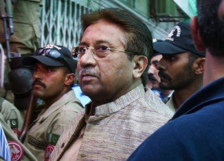 Pervez Musharraf has been remanded in judicial custody for two weeks over claims he illegally detained judges in 2007