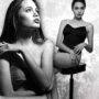Angelina Jolie pictured as a 16-year-old underwear model