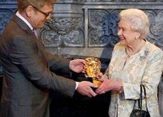 Queen Elizabeth II has received an honorary BAFTA award for her lifelong support of the British film and television industry