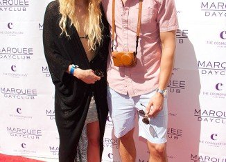 Rumer Willis and Jayson Blair at Marquee Dayclub opening weekend celebration in Las Vegas