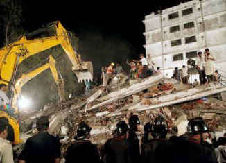 The seven-storey block in Thane collapsed late on Thursday, with more than 100 people reportedly inside