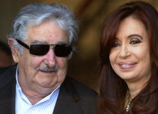 Uruguayan President Jose Mujica was caught on microphone apparently referring to Argentina’s President Cristina Fernandez de Kirchner as an old hag