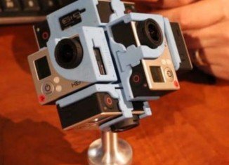 360Heros camera mounts can hold up to six GoPro cameras