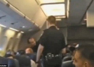 A female passenger was kicked off from an American Airlines plane after the pilot was forced to make an emergency landing as she refused to stop singing Whitney Houston's hit song I Will Always Love You