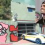 Chris Brown must remove Monster Graffiti along the front wall of his Hollywood home