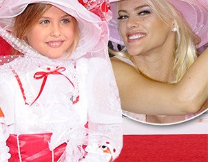 Dannielynn Birkhead was the spitting image of her late mother Anna Nicole Smith at the 139th Kentucky Derby held in Louisville