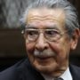 Efrain Rios Montt sentenced to 80 years in jail over genocide and crimes against humanity in Guatemala