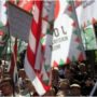 Jobbik party holds anti-Semitic rally against World Jewish Congress in Budapest