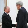 John Kerry meets Vladimir Putin for Syria talks in Russia
