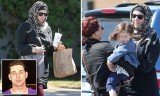 Katherine Russell Tsarnaev laughed and chatted with a friend at Mexican fast-food Chipotle along with her 3-year-old daughter, Zahara