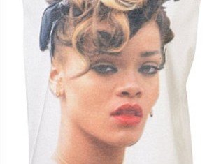 Last year Topshop released a T-shirt featuring a picture of Rihanna from her We Found Love music video, which sold out quickly afterwards